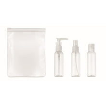 Carica l&#39;immagine nel visualizzatore di Gallery, TRAVEL 3 - Trasparente - BORSE E VIAGGIO - Midocean - Bags &amp; Travel, Set Viaggio In Pouch In Eva Mo9886, Travel Accesories