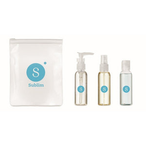 TRAVEL 3 - Trasparente - BORSE E VIAGGIO - Midocean - Bags & Travel, Set Viaggio In Pouch In Eva Mo9886, Travel Accesories