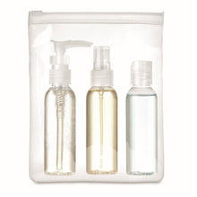 Carica l&#39;immagine nel visualizzatore di Gallery, TRAVEL 3 - Trasparente - BORSE E VIAGGIO - Midocean - Bags &amp; Travel, Set Viaggio In Pouch In Eva Mo9886, Travel Accesories