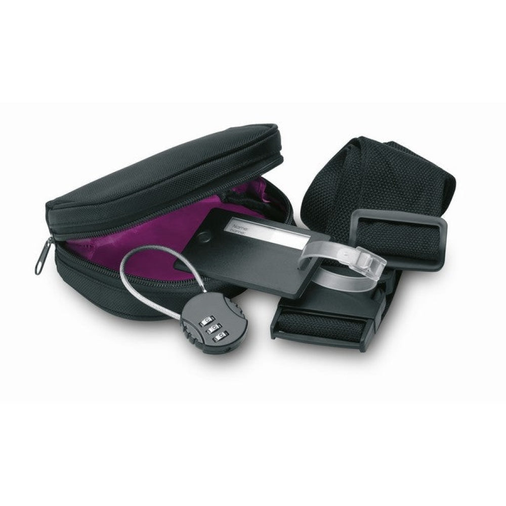 TRAVELSUP - Nero - BORSE E VIAGGIO - Midocean - Bags & Travel, Set Da Viaggio 3 Pezzi Mo7243, Travel Accesories