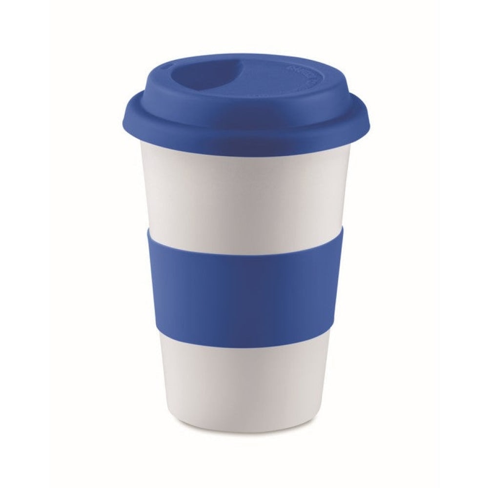 TRIBECA - Blu - CASA E VIVERE - Midocean - Cups, Home & Living, Tazza In Ceramica E Silicone Mo7683