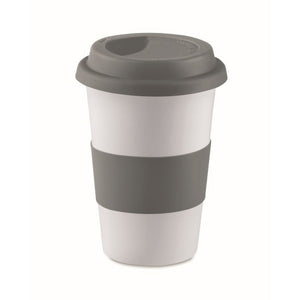 TRIBECA - Grigio - CASA E VIVERE - Midocean - Cups, Home & Living, Tazza In Ceramica E Silicone Mo7683