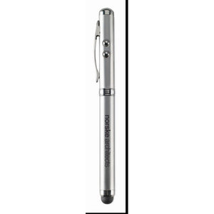 TRIOLUX - Argento opaco - UFFICIO - Midocean - Laser Pointer, Office, Penna Multifunzione In Metallo Mo8097