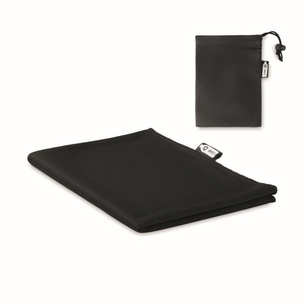TUKO RPET - Nero - CURA PERSONALE - Midocean - Asciugamano Sportivo Mo9918, Fitness, Personal Care