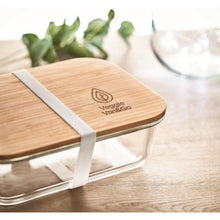 Carica l&#39;immagine nel visualizzatore di Gallery, TUNDRA LUNCHBOX - Trasparente - CASA E VIVERE - Midocean - Home &amp; Living, Kitchen Accesories, Portapranzo In Bamboo Mo9962