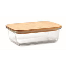 Carica l&#39;immagine nel visualizzatore di Gallery, TUNDRA LUNCHBOX - Trasparente - CASA E VIVERE - Midocean - Home &amp; Living, Kitchen Accesories, Portapranzo In Bamboo Mo9962
