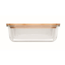 Carica l&#39;immagine nel visualizzatore di Gallery, TUNDRA LUNCHBOX - Trasparente - CASA E VIVERE - Midocean - Home &amp; Living, Kitchen Accesories, Portapranzo In Bamboo Mo9962