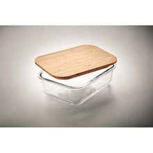 Carica l&#39;immagine nel visualizzatore di Gallery, TUNDRA LUNCHBOX - Trasparente - CASA E VIVERE - Midocean - Home &amp; Living, Kitchen Accesories, Portapranzo In Bamboo Mo9962