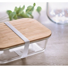 Carica l&#39;immagine nel visualizzatore di Gallery, TUNDRA LUNCHBOX - Trasparente - CASA E VIVERE - Midocean - Home &amp; Living, Kitchen Accesories, Portapranzo In Bamboo Mo9962