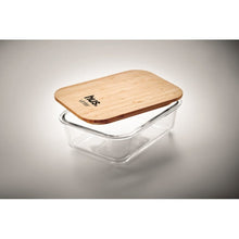 Carica l&#39;immagine nel visualizzatore di Gallery, TUNDRA LUNCHBOX - Trasparente - CASA E VIVERE - Midocean - Home &amp; Living, Kitchen Accesories, Portapranzo In Bamboo Mo9962