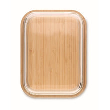 Carica l&#39;immagine nel visualizzatore di Gallery, TUNDRA LUNCHBOX - Trasparente - CASA E VIVERE - Midocean - Home &amp; Living, Kitchen Accesories, Portapranzo In Bamboo Mo9962