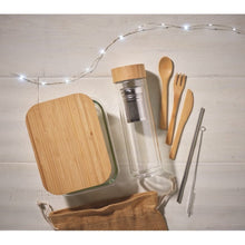 Carica l&#39;immagine nel visualizzatore di Gallery, TUNDRA LUNCHBOX - Trasparente - CASA E VIVERE - Midocean - Home &amp; Living, Kitchen Accesories, Portapranzo In Bamboo Mo9962