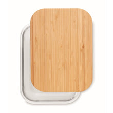 Carica l&#39;immagine nel visualizzatore di Gallery, TUNDRA LUNCHBOX - Trasparente - CASA E VIVERE - Midocean - Home &amp; Living, Kitchen Accesories, Portapranzo In Bamboo Mo9962