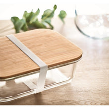 Carica l&#39;immagine nel visualizzatore di Gallery, TUNDRA LUNCHBOX - Trasparente - CASA E VIVERE - Midocean - Home &amp; Living, Kitchen Accesories, Portapranzo In Bamboo Mo9962