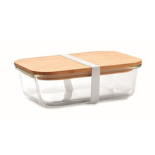 Carica l&#39;immagine nel visualizzatore di Gallery, TUNDRA LUNCHBOX - Trasparente - CASA E VIVERE - Midocean - Home &amp; Living, Kitchen Accesories, Portapranzo In Bamboo Mo9962