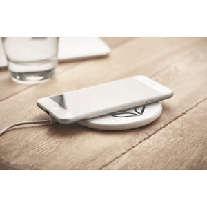 TWING - bianco - UFFICIO - Midocean - Caricatore Wireless In Abs Mo6250, Office, Telephone / Accessor