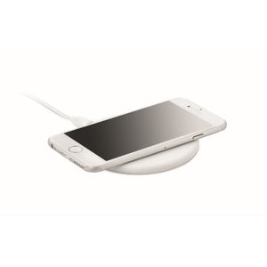 TWING - bianco - UFFICIO - Midocean - Caricatore Wireless In Abs Mo6250, Office, Telephone / Accessor