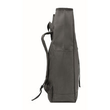 Carica l&#39;immagine nel visualizzatore di Gallery, UDINE - Nero - BORSE E VIAGGIO - Midocean - Backpack/rucksack, Bags &amp; Travel, Zaino 600d Rpet 2 Toni Mo6516