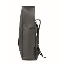 Carica l&#39;immagine nel visualizzatore di Gallery, UDINE - Nero - BORSE E VIAGGIO - Midocean - Backpack/rucksack, Bags &amp; Travel, Zaino 600d Rpet 2 Toni Mo6516