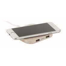 Carica l&#39;immagine nel visualizzatore di Gallery, UNIPAD+ - Beige - UFFICIO - Midocean - Hub Usb In Paglia/abs Mo9997, Office, Telephone / Accessor
