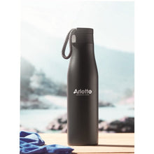 Carica l&#39;immagine nel visualizzatore di Gallery, URSUS - Nero - CASA E VIVERE - Midocean - Home &amp; Living, Thermo, Thermos Doppio Strato. 600ml Mo6376