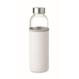 UTAH GLASS - Beige - CASA E VIVERE - Midocean - Bottiglia In Vetro 500ml Mo9358, Drinking Bottle, Home & Living