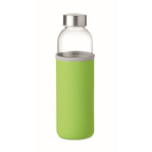 UTAH GLASS - Lime - CASA E VIVERE - Midocean - Bottiglia In Vetro 500ml Mo9358, Drinking Bottle, Home & Living