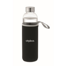 Carica l&#39;immagine nel visualizzatore di Gallery, UTAH LARGE - Nero - CASA E VIVERE - Midocean - Bottiglia In Vetro 750ml Mo6545, Drinking Bottle, Home &amp; Living