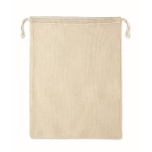 VEGGIE - Beige - BORSE E VIAGGIO - Midocean - Bags & Travel, Rete In Cotone Riutilizzabile Mo9865, Shopping Bag