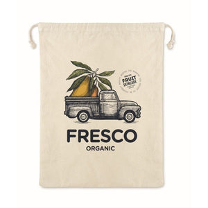 VEGGIE - Beige - BORSE E VIAGGIO - Midocean - Bags & Travel, Rete In Cotone Riutilizzabile Mo9865, Shopping Bag