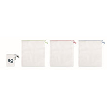 Carica l&#39;immagine nel visualizzatore di Gallery, VEGGIE SET RPET - bianco - BORSE E VIAGGIO - Midocean - Bags &amp; Travel, Set Di 3 Sacche In Rpet Mo9898, Shopping Bag