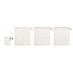 VEGGIE SET RPET - bianco - BORSE E VIAGGIO - Midocean - Bags & Travel, Set Di 3 Sacche In Rpet Mo9898, Shopping Bag