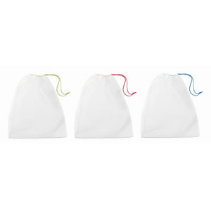 VEGGIE SET RPET - bianco - BORSE E VIAGGIO - Midocean - Bags & Travel, Set Di 3 Sacche In Rpet Mo9898, Shopping Bag