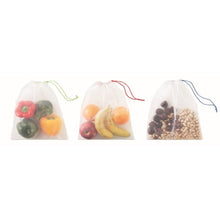 Carica l&#39;immagine nel visualizzatore di Gallery, VEGGIE SET RPET - bianco - BORSE E VIAGGIO - Midocean - Bags &amp; Travel, Set Di 3 Sacche In Rpet Mo9898, Shopping Bag
