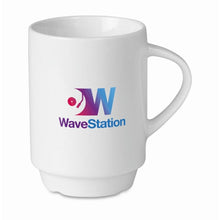 Carica l&#39;immagine nel visualizzatore di Gallery, VIENNA - bianco - CASA E VIVERE - Midocean - Cups, Home &amp; Living, Tazza In Porcellana Da 250ml. Mo9079