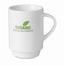 Carica l&#39;immagine nel visualizzatore di Gallery, VIENNA - bianco - CASA E VIVERE - Midocean - Cups, Home &amp; Living, Tazza In Porcellana Da 250ml. Mo9079