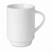 Carica l&#39;immagine nel visualizzatore di Gallery, VIENNA - bianco - CASA E VIVERE - Midocean - Cups, Home &amp; Living, Tazza In Porcellana Da 250ml. Mo9079