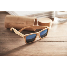 Carica l&#39;immagine nel visualizzatore di Gallery, WANAKA - Legna - TEMPO LIBERO - Midocean - Leisure, Occhiali Da Sole In Bamboo Mo6454, Sunglasses