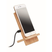 Carica l&#39;immagine nel visualizzatore di Gallery, WHIPPY PLUS - Legna - UFFICIO - Midocean - Office, Supporto E Caricabatterie Mo6277, Telephone / Accessor