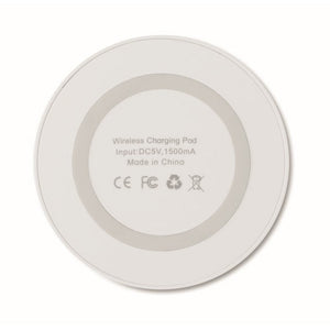 WIRELESS PLATO + bianco - UFFICIO - Midocean - Office, Piccolo Caricatore Senza Fili Mo6392, Telephone / Accessor