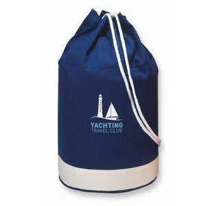 YATCH - Blu - BORSE E VIAGGIO - Midocean - Bags & Travel, Duffle Bag, Sacca Navy Bicolore. In Cotone It1639