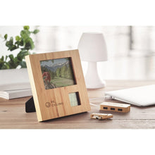 Carica l&#39;immagine nel visualizzatore di Gallery, ZENFRAME - Legna - TEMPO E METEO - Midocean - Cornice E Stazione Meteo Mo9695, Time &amp; Weather, Weather Stations