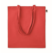 Carica l&#39;immagine nel visualizzatore di Gallery, ZIMDE COLOUR - rosso - BORSE E VIAGGIO - Midocean - Bags &amp; Travel, Shopper In Cotone Organico Mo6189, Shopping Bag